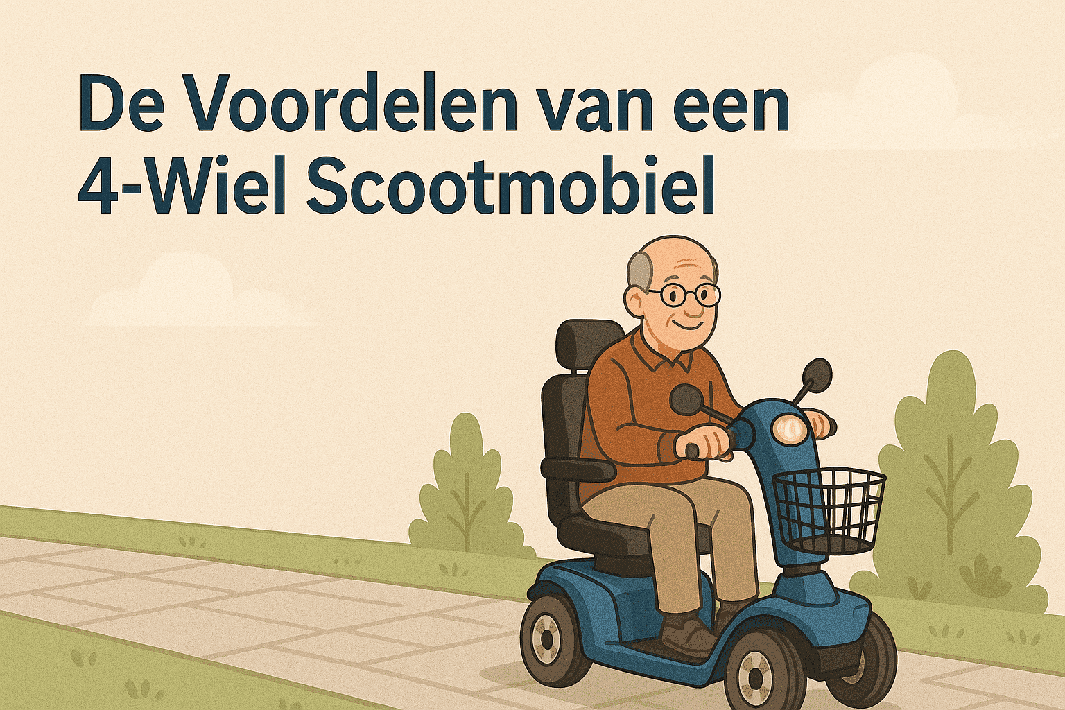 De Voordelen van een 4-Wiel Scootmobiel