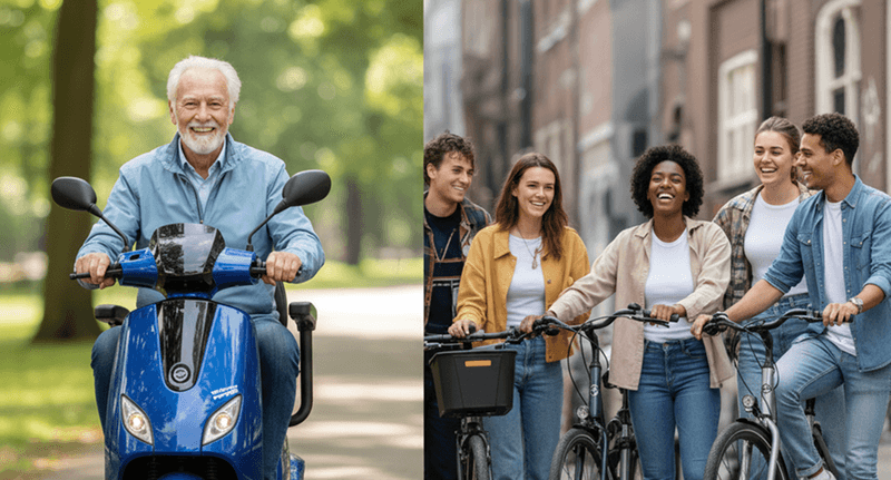 45 km/u Scootmobiel als nieuwe Fatbike? Waarom dit een misverstand is
